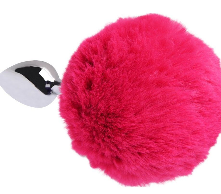 Plug anal pompom